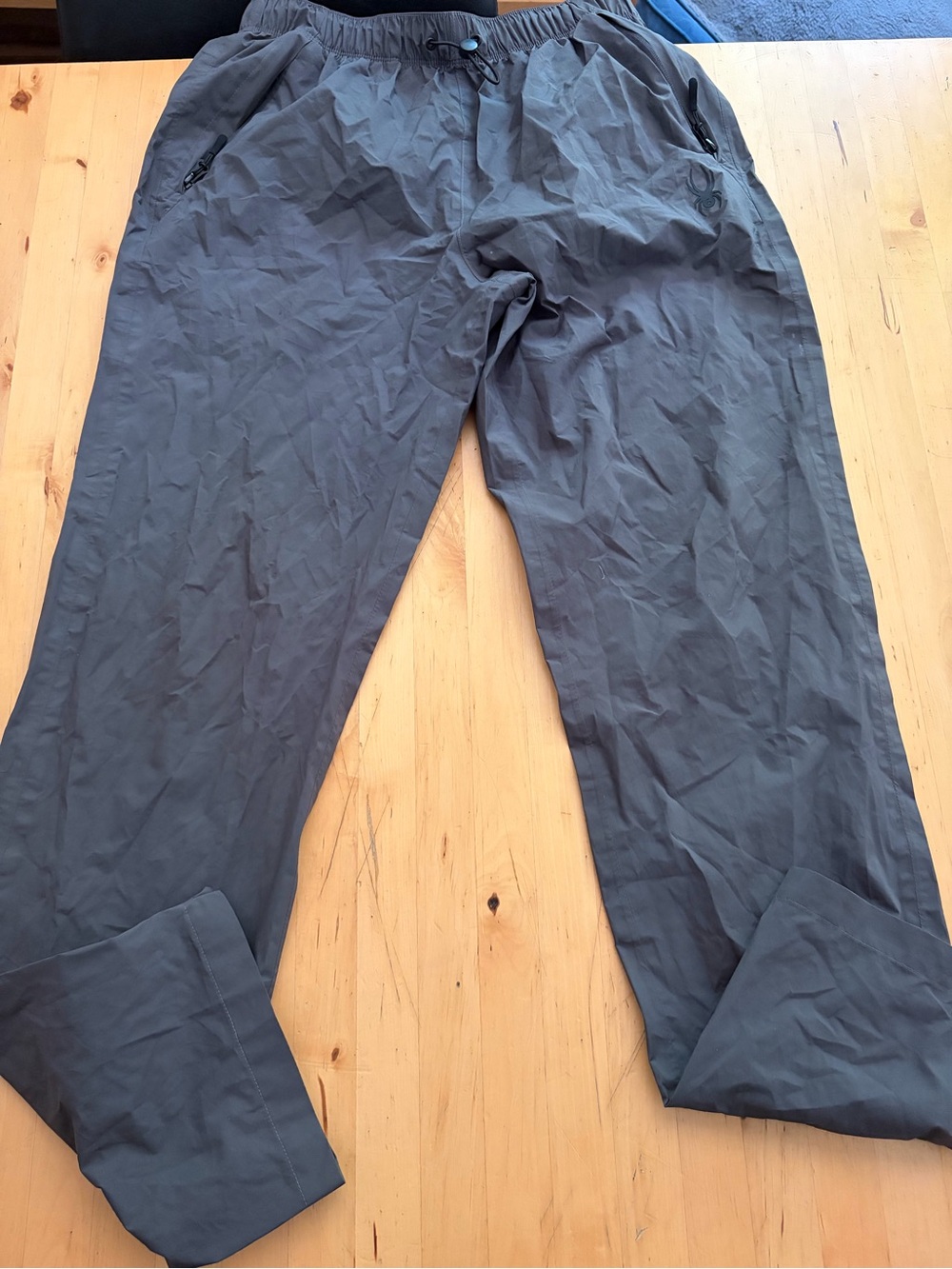 Spyder Men's Charcoal Gray Lightweight Jogger Pants